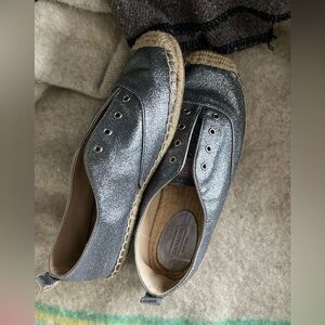 Coach Metallic Espadrille Sneakers